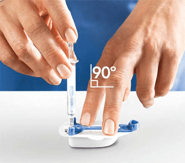 Fill the on-body injector